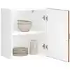 Image de Armoire Murale De Cuisine Lucca Vieux Bois Bois Ingénierie Vidaxl