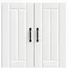 Image de Vidaxl armoire murale de cuisine lucca blanc bois d'ingénierie