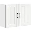 Image de Armoire Murale De Cuisine Lucca Blanc Bois D'ingénierie Vidaxl