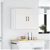 Image de Vidaxl armoire murale de cuisine lucca blanc bois d'ingénierie