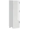 Image de Armoire De Cuisine Lucca Blanc Brillant Bois D'ingénierie Vidaxl