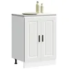 Image de vidaXL Armoire de cuisine Porto blanc bois dingénierie 853917
