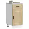 Image de Armoire De Cuisine Porto Chêne Sonoma Bois D'ingénierie Vidaxl