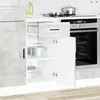 Image de vidaXL Armoire de cuisine Porto gris béton bois dingénierie 853951