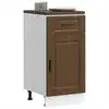 Image de Armoire De Cuisine Porto Chêne Marron Bois D'ingénierie Vidaxl
