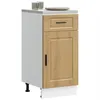 Image de vidaXL Armoire de cuisine Porto chêne artisanal bois dingénierie 853956