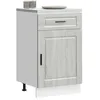 Image de vidaXL Armoire de cuisine Porto sonoma gris bois dingénierie 853963