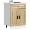 Image de vidaXL Armoire de cuisine Porto chêne sonoma bois dingénierie 853970