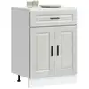 Image de Armoire De Cuisine Porto Gris Béton Bois D'ingénierie Vidaxl