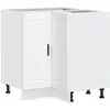 Image de Vidaxl armoire d'angle de cuisine porto blanc bois d'ingénierie