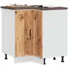 Image de Armoire D'angle De Cuisine Porto Vieux Bois Bois D'ingénierie Vidaxl