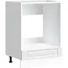 Image de Vidaxl armoire à four porto blanc bois d'ingénierie