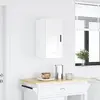 Image de Armoire Murale De Cuisine Porto Blanc Brillant Bois Ingénierie Vidaxl