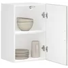Image de vidaXL Armoire murale de cuisine Porto gris béton bois dingénierie 854031