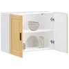 Image de vidaXL Armoire murale de cuisine Porto chêne sonoma bois dingénierie 854070