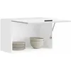 Image de vidaXL Armoire murale de cuisine Porto blanc bois dingénierie 854077