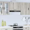 Image de vidaXL Armoire murale de cuisine Porto sonoma gris bois dingénierie meuble mural de cuisine armoire pour mur de cuisine 854083