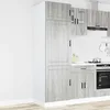 Image de vidaXL Armoire de cuisine Porto sonoma gris bois dingénierie 854113