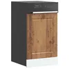 Image de vidaXL Panneau de lave-vaisselle Porto vieux bois 45x15x57 cm 854135