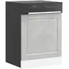 Image de Panneau De Lave-vaisselle Porto Gris Béton 60x1,5x57 Cm Vidaxl