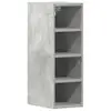 Image de Vidaxl armoire suspendue riga gris béton 20 x 29,5 x 60 cm bois d'ingénierie