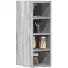 Image de Armoire Suspendue "riga" Gris Sonoma 20 X 29,5 X 60 Cm Bois D'ingénierie Vidaxl