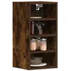 Image de vidaXL Armoire suspendue Riga Chêne fumé 30 x 295 x 60 cm Bois dingénierie 854170
