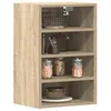 Image de vidaXL Armoire suspendue Riga Chêne Sonoma 40 x 295 x 60 cm Bois dingénierie 854177