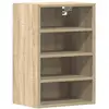 Image de Vidaxl armoire suspendue riga chêne sonoma 40 x 29,5 x 60 cm bois d'ingénierie