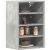 Image de Armoire Suspendue "riga" Gris Béton 40 X 29,5 X 60 Cm Bois D'ingénierie Vidaxl