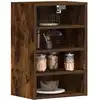 Image de Armoire Suspendue "riga" Chêne Fumé 40 X 29,5 X 60 Cm Bois D'ingénierie Vidaxl