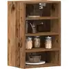 Image de Armoire Suspendue "riga" Bois Ancien 40 x 29,5 x 60 cm Bois D'ingénierie Vidaxl