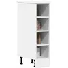Image de vidaXL Meuble bas Riga Blanc 20 x 445 x 815 cm Bois dingénierie 854184