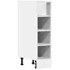 Image de Vidaxl armoire de plancher riga blanc 20x44,5x81,5 cm