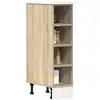 Image de Armoire Basse "riga" Chêne Sonoma 20x44,5x81,5 Cm Vidaxl