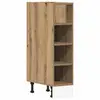 Image de Vidaxl armoire de plancher riga chêne artisanal 20x44,5x81,5 cm