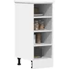 Image de Meuble Bas "riga" Blanc 30 x 44,5 x 81,5 cm Bois D'ingénierie Vidaxl