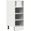 Image de Vidaxl armoire de plancher riga blanc 30x44,5x81,5 cm