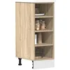 Image de vidaXL Meuble bas Riga Chêne Sonoma 30 x 44 5 x 81 5 cm Bois dingénierie 854195