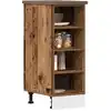 Image de Meuble Bas "riga" Bois Ancien 30 x 44,5 x 81,5 cm Bois D'ingénierie Vidaxl