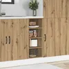 Image de vidaXL Meuble bas Riga Chêne artisanal 30 x 445 x 815 cm Bois dingénierie 854201