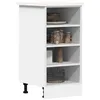 Image de vidaXL Meuble bas Riga Blanc 40 x 445 x 815 cm Bois dingénierie 854202