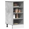 Image de vidaXL Meuble bas Riga Gris béton 40 x 445 x 815 cm Bois dingénierie 854205