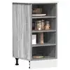 Image de Meuble Bas "riga" Gris Sonoma 40 x 44,5 x 81,5 cm Bois D'ingénierie Vidaxl
