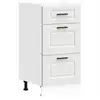 Image de Vidaxl armoire de cuisine porto blanc bois d'ingénierie