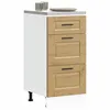 Image de vidaXL Armoire de cuisine Porto chêne artisanal bois dingénierie 854229