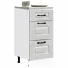 Image de vidaXL Armoire de cuisine Kalmar gris béton bois dingénierie 854244