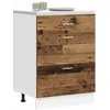 Image de vidaXL Meuble bas de cuisine Lyon Bois dingénierie ancien 854257