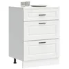 Image de vidaXL Armoire de cuisine Porto blanc bois dingénierie 854259
