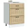 Image de Armoire De Cuisine Lucca Chêne Sonoma Bois Ingénierie Vidaxl